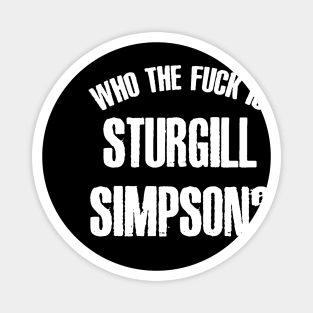 sturgill simpson vs3 Magnet